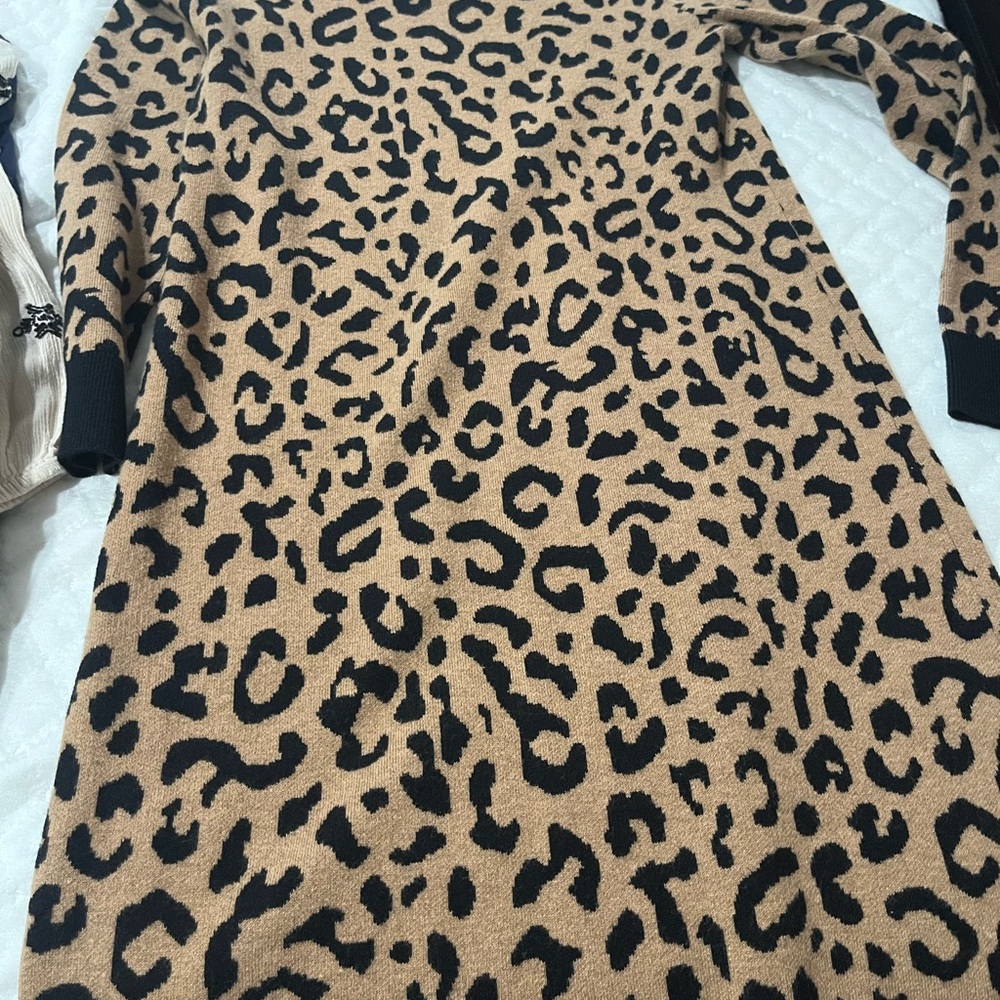 Leopard Print Women's Sweater